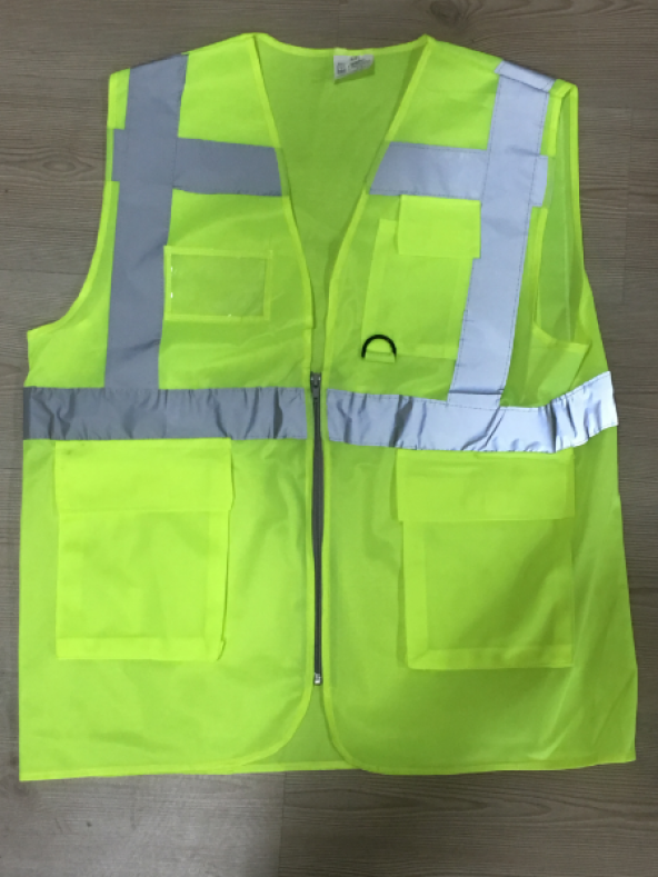 CEPLİ MÜHENDİS İKAZ YELEĞİ SARI M - 2
