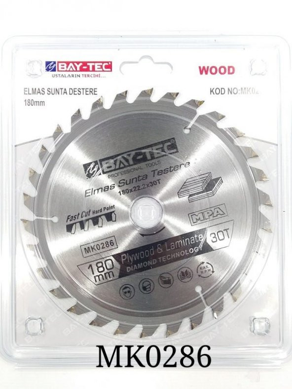 BAY-TEC ELMAS SUNTA DESTERE 180MM - 2