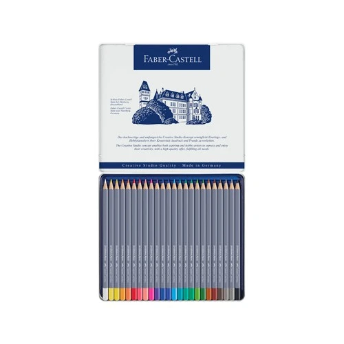 Faber Castell Goldfaber Aquarell Kuru Boya 24'lü ürün görseli