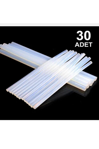 Sıcak Mum Silikon 30 Adet-ince