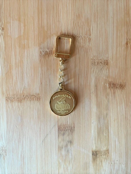 ANAVATAN PARTİSİ ANAHTARLIK VİNTAGE ANAHTARLIK ALTIN SARISI ANAHTARLIK NO 54