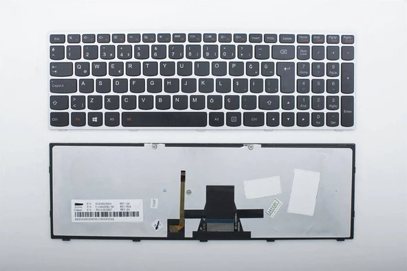 Lenovo G50-70 Versiyon 80DY, 20351 Uyumlu Laptop Klavye Backlit LED