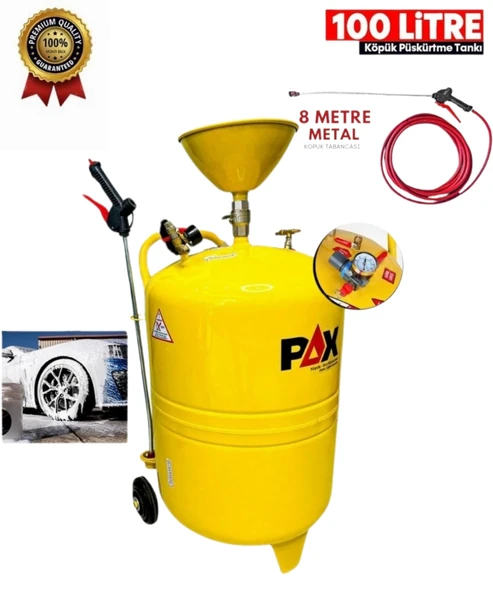 100 Litre Köpük Tankı Yüksek Basınçlı Köpük Püskürtme