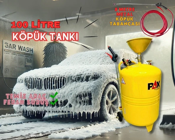 100 Litre Köpük Tankı Yüksek Basınçlı Köpük Püskürtme - 3