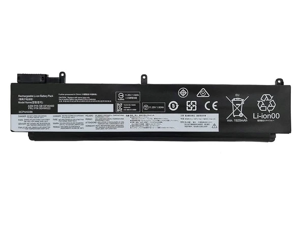 00HW023 Lenovo ile Uyumlu ThinkPad T460s Batarya Pil Versiyon-2 ALT
