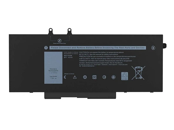 Dell ile Uyumlu Inspiron 7500 2-in-1  Batarya Pil - 4 Cell