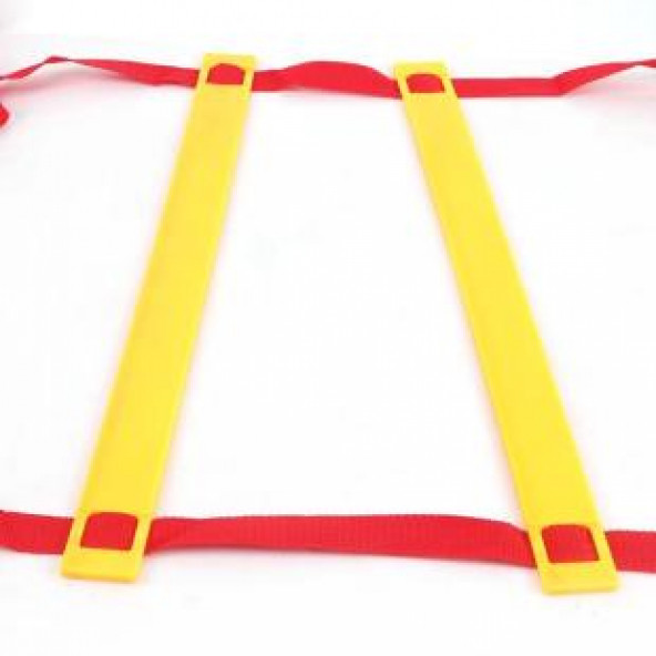 Clifton Antrenman Merdiveni 6 Metre 15 Çubuklu İdman Merdiveni Kırmızı - 6