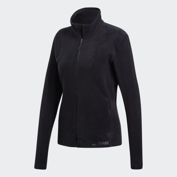 Cy2124 Adidas Terrex Kadın Outdoor Polar Fermuarlı Üst Ceket - 1