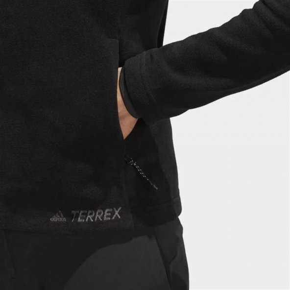 Cy2124 Adidas Terrex Kadın Outdoor Polar Fermuarlı Üst Ceket - 6