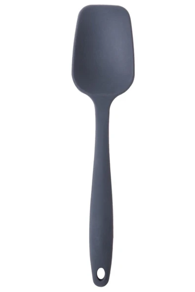 Pink Rose Yanmaz Yapışmaz Silikon Spatula ,3lü Set Antrasit - 2