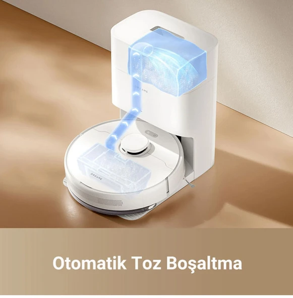 Dreame D10 Plus Gen 2 Robot Süpürge Beyaz - 2