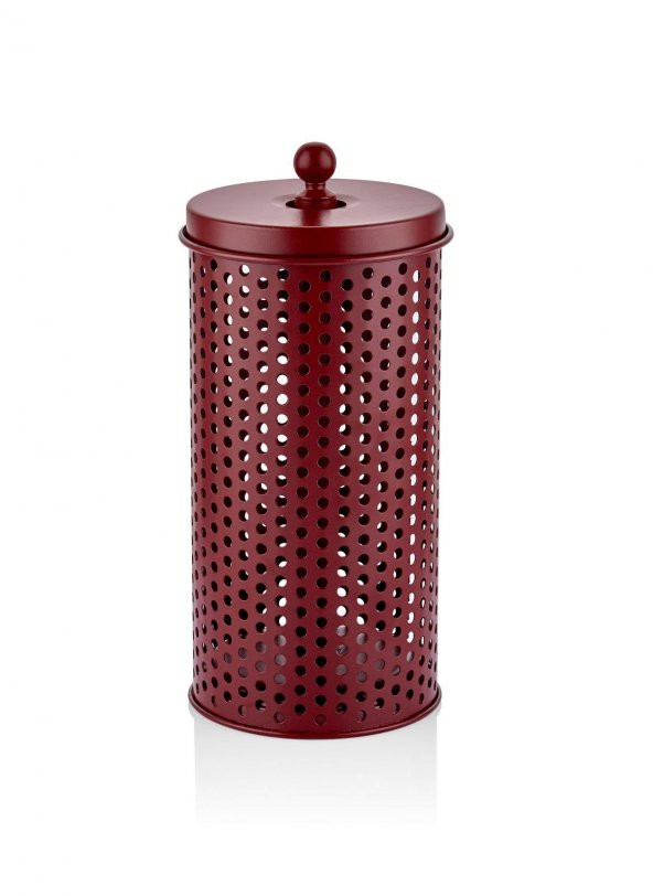 The Mia Havlu Peçetelik 30 x 14 Cm -Bordo KRN0011