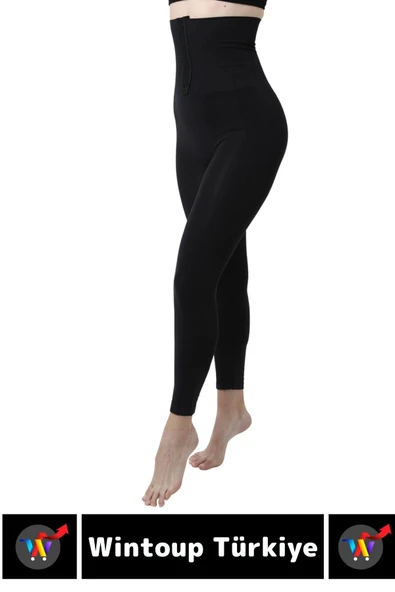 Özel Üretim Doğal Görünüm Vücut Toparlayıcı Sıkılaştırıcı LAZER KESİM Yüksek Bel Ağraflı Korse - 5