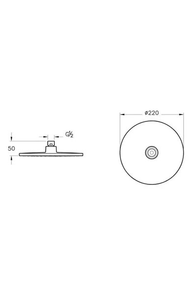 Artema Rain L A45708Sta Duş Başlığı Krom - 2