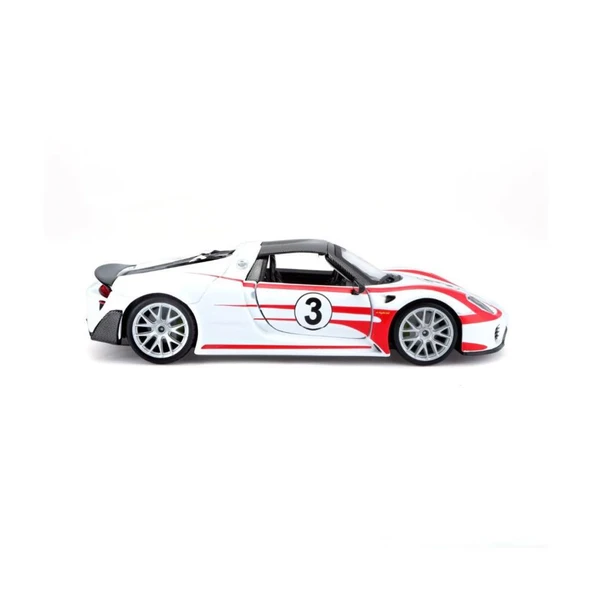 Nessiworld 28009 Burago Porsche 918 Spyder 1:24 Model Araba -Sunman - 5