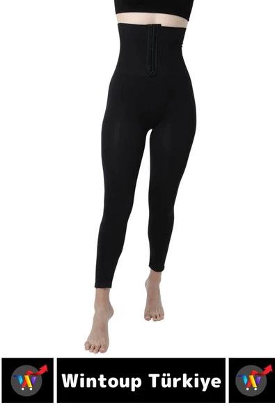 Özel Üretim Doğal Görünüm Vücut Toparlayıcı Sıkılaştırıcı LAZER KESİM Yüksek Bel Ağraflı Korse - 3