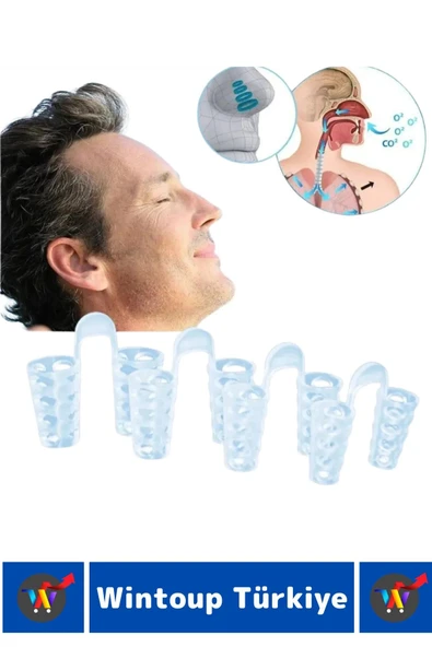 Özel Üretim Horlama Azaltıcı Rahat Nefes Alıp Verme Uyku Horlama Önleyici Burun Delik Aparatı 8 Adet - 3