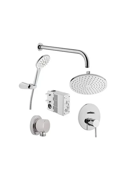 Artema Minimax S Ankastre Duş Seti Krom A49296