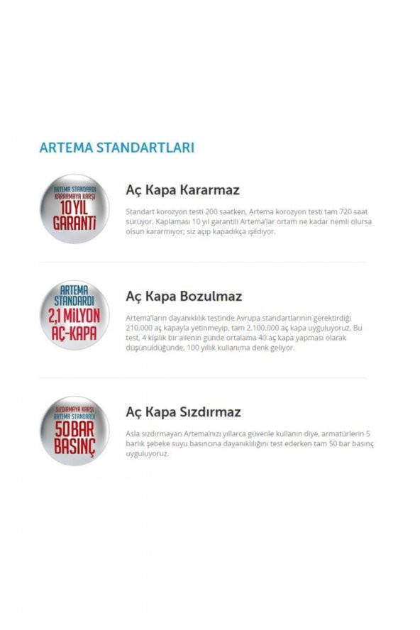 Artema Win S Eviye Bataryası A42578 - 7