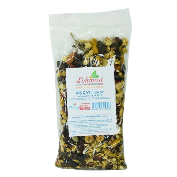 Doğal Osmanlı Çayı 1.Kalite 12 Bitki Karışık Kış Çayı 200GR - 2