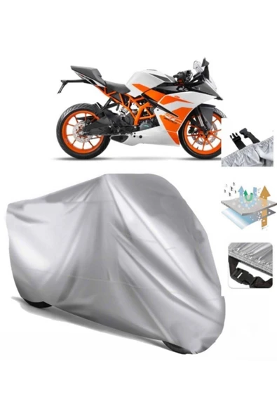 Ktm 200 Rc  Arka Çanta (bağlantı Tokalı) Uyumlu SolarBlock Prime Motosiklet Brandası Örtüsü