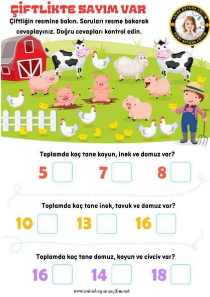 Matematik Yardımcı Kitabı (1,2 ve 3. Sınıflar İçin) - 2