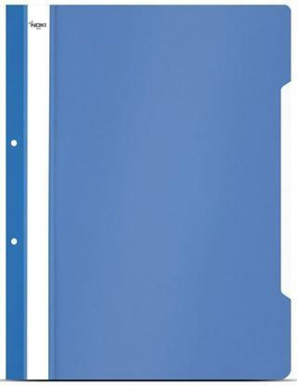 Noki Plastik Telli Dosya Eko A4 Mavi 50li 48288 - 2
