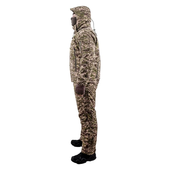 Soğuk İklim Takımı - Su İtici Nefes Alır Kumaş - -35° - Kamuflaj - Savage. - 3