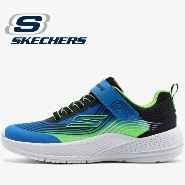 Skechers Microspec Advance 403926L Ortopedik Çocuk Spor Ayakkabı