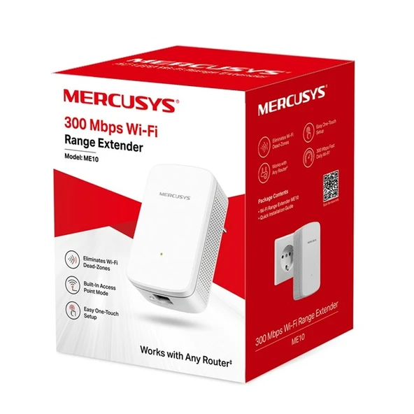 Tp-Link Mercusys ME10 300Mbps Sinyal Güçlendirici - 3