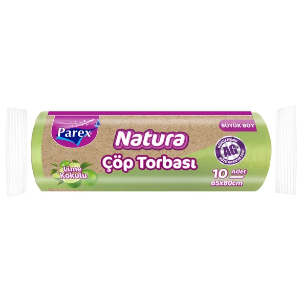 Parex Natura Çöp Torbası Büyük Boy 10'lu