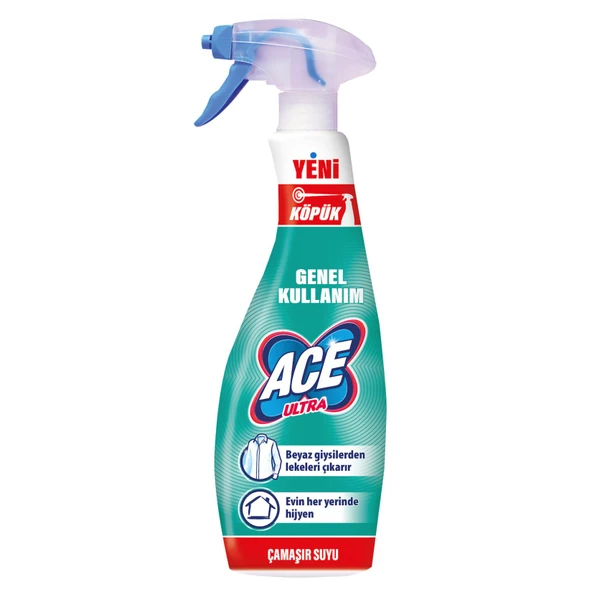 Ace Ultra Genel Kullanım Çamaşır Sulu Sprey 700Ml