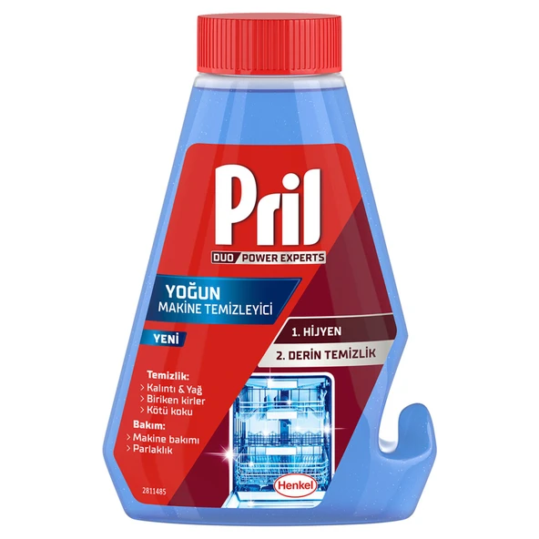Pril Yoğun Bulaşık Makine Temizleyici 250 Ml