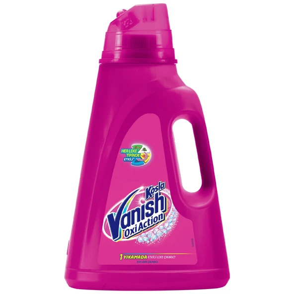 Kosla Vanish Pembe Renkli Sıvı Leke Çıkarıcı 3 L
