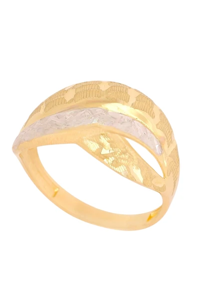 Cigold Taşsız Yüzük 14 Ayar Altın 2.74 Gr OA-C11801029130 - 3