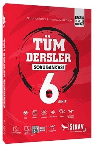 6. Sınıf Tüm Dersler Soru Bankası Sınav Yayınları