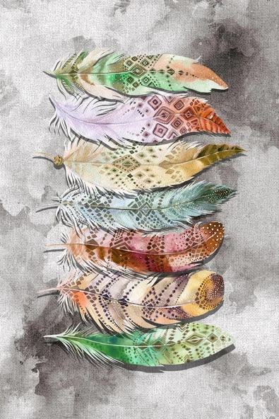 Frenda Home Yaprak Desen Pamuk Taban Yıkanabilir Baskılı Halı  VİZON 80X150 - Resim 2