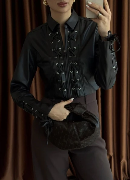 Lucky Life Kadın 79 CEKET-SİYAH ürün görseli 1