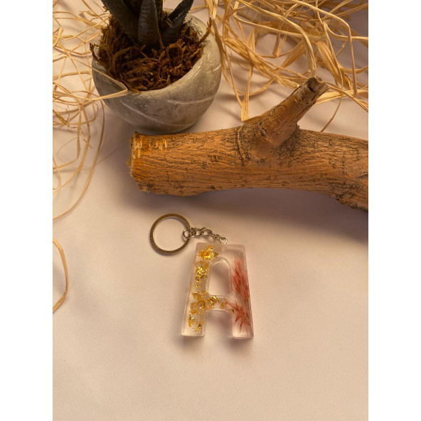 Epoksi Harf Anahtarlık