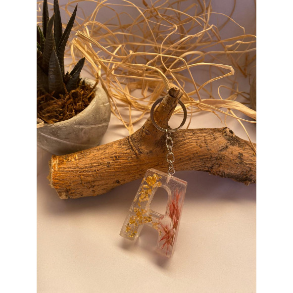 Epoksi Harf Anahtarlık - 2