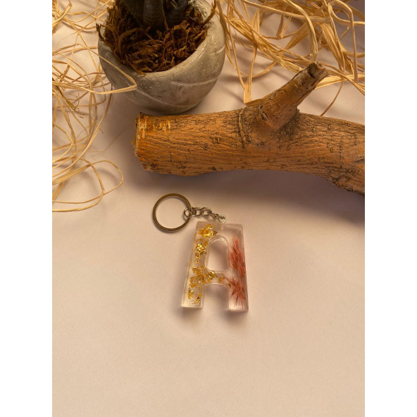 Epoksi Harf Anahtarlık - 4