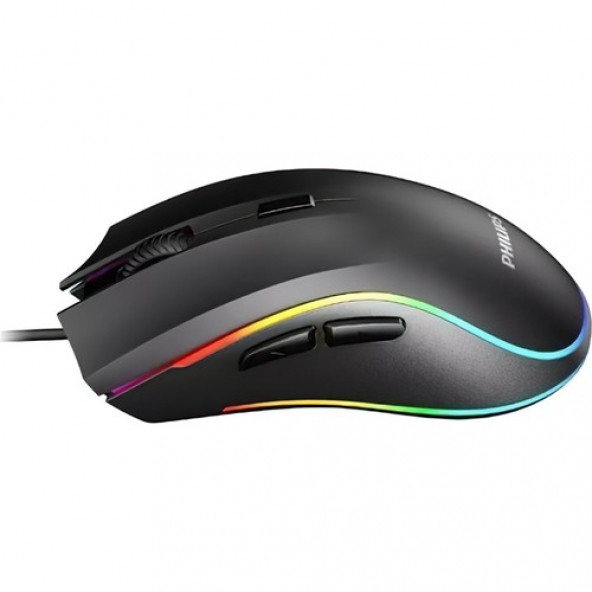 Philips SPK9403B G403 Rainbow Siyah Kablolu Gaming Mouse - 2