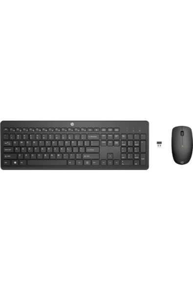 HP 230 18h24aa Kablosuz Klavye Mouse Set 2.4ghz Siyah - 2
