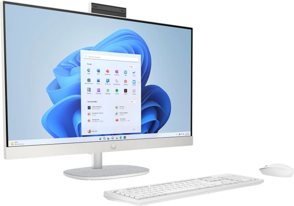 HP 27-CR1022NT 9W335EA Intel Ultra 7 155U 16GB RAM 512GB SSD 27 inç IPS FHD Dokunmatik All in One PC - 6