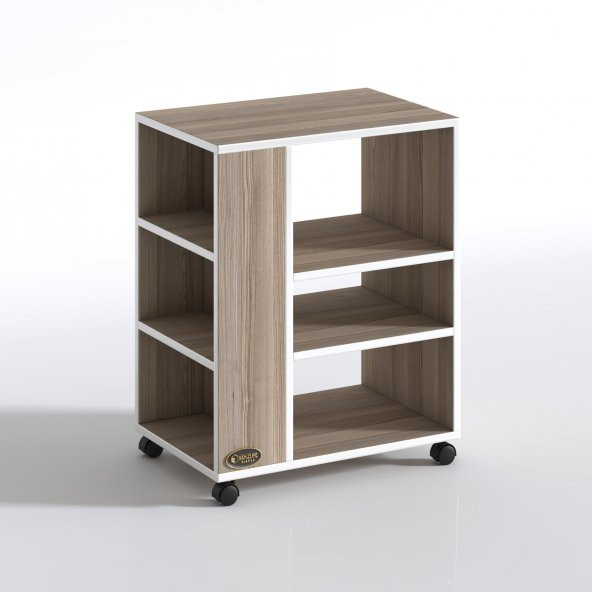 Kenzlife ofis yazıcı masası berubetto076 crd 076*060*40 tekerlekli sekreter - 2