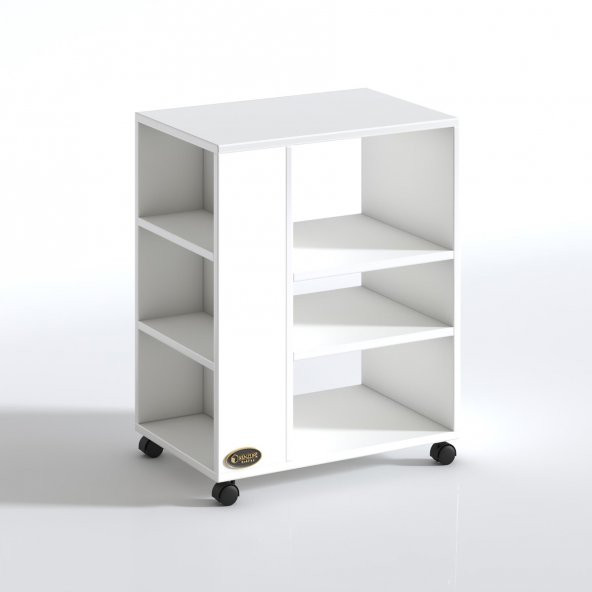 Kenzlife ofis yazıcı masası berubetto106 byz 106*090*60 tekerlekli sekreter - Resim 3