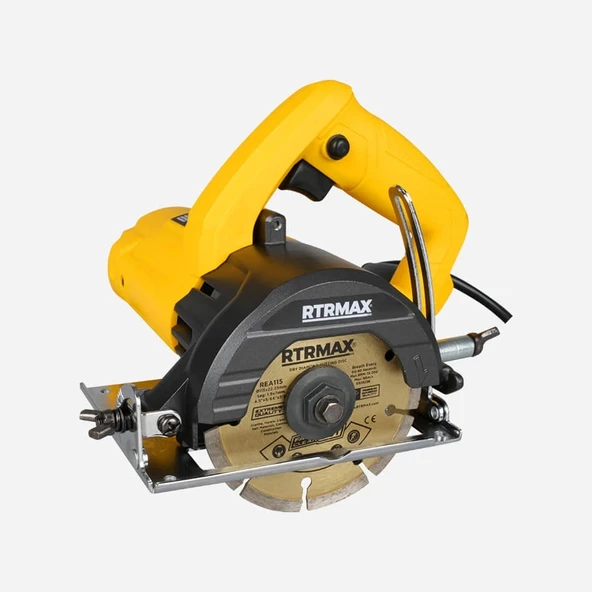 Rtrmax Sulu Seramik Kesme Makinesi Açılı Kesim 1400W 115mm RTM3890