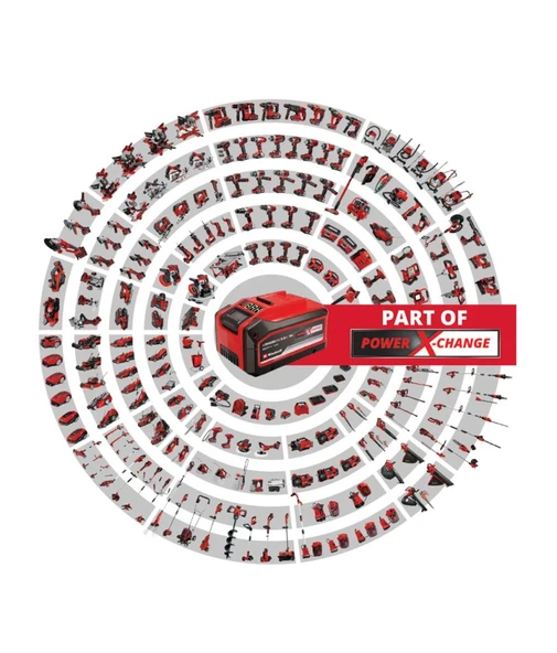 Einhell TC-AG 18/115 Li (1x4,0ah) Avuç Taşlama - 5