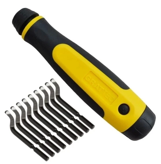 Grat-Tec 10 Parça Çapak Alma Raspa Seti, Promo Set