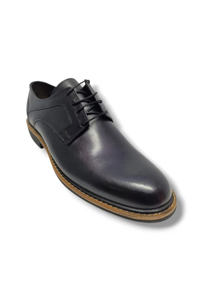 Doğan 2141-25 Hakiki Deri Ökçeli Erkek Ayakkabı - Resim 4